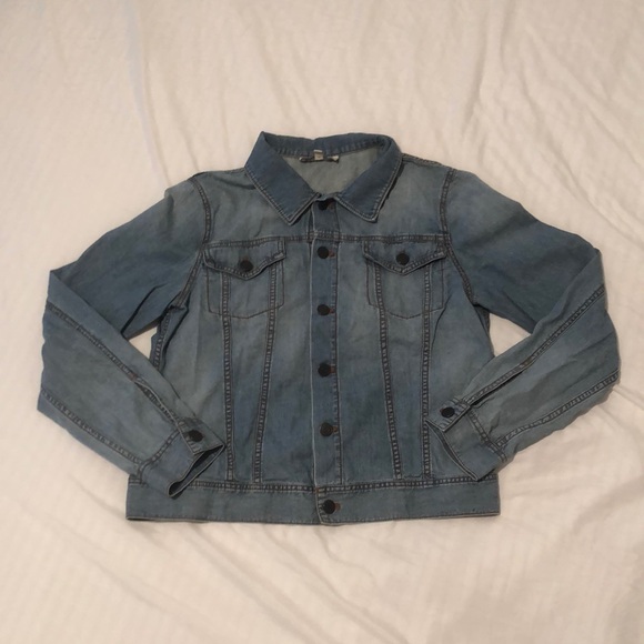 Talbots Vintage Lightweight Denim Jacket  Size 12 - Picture 9 of 10